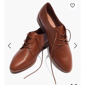 New In Box Madewell Frances Oxford Lace Shoe
